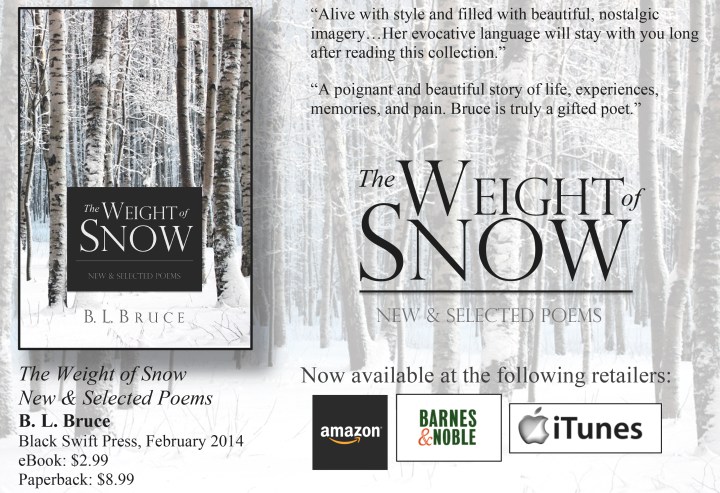 'The Weight of Snow: New & Selected Poems' by B. L. Bruce